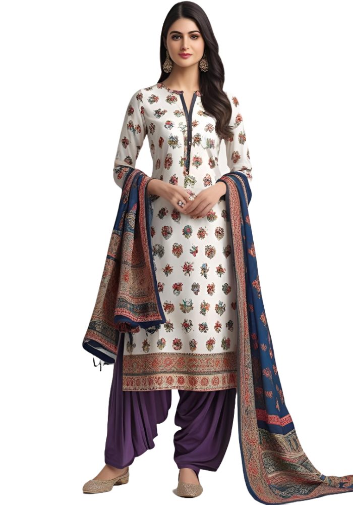 lady wearing kurti pajama